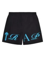 Script Shell Shorts – Black/Blue