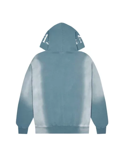 Latest Script Hoodie Blue