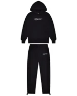 Hyperdrive Embroidered Tracksuit – Black