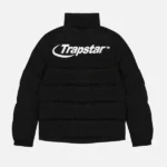 Trapstar Hyperdrive Puffer Coat Black White