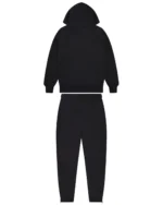 Decoded Chenille Hooded Tracksuit – Black